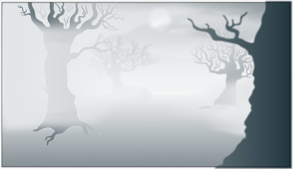 foggy landscape vector illustrator create tutorial step cs4 adobe using