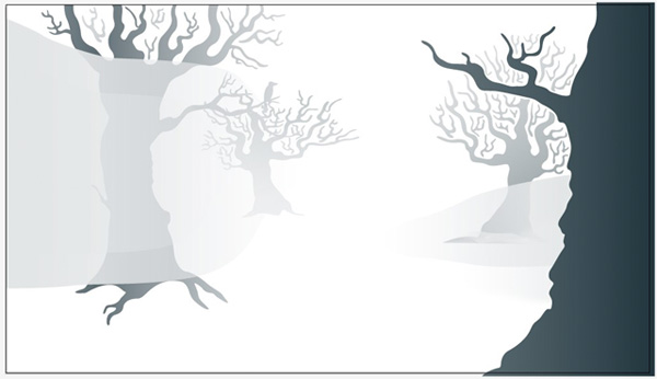 How to create a foggy vector landscape using Adobe Illustrator CS4 tutorial step 5