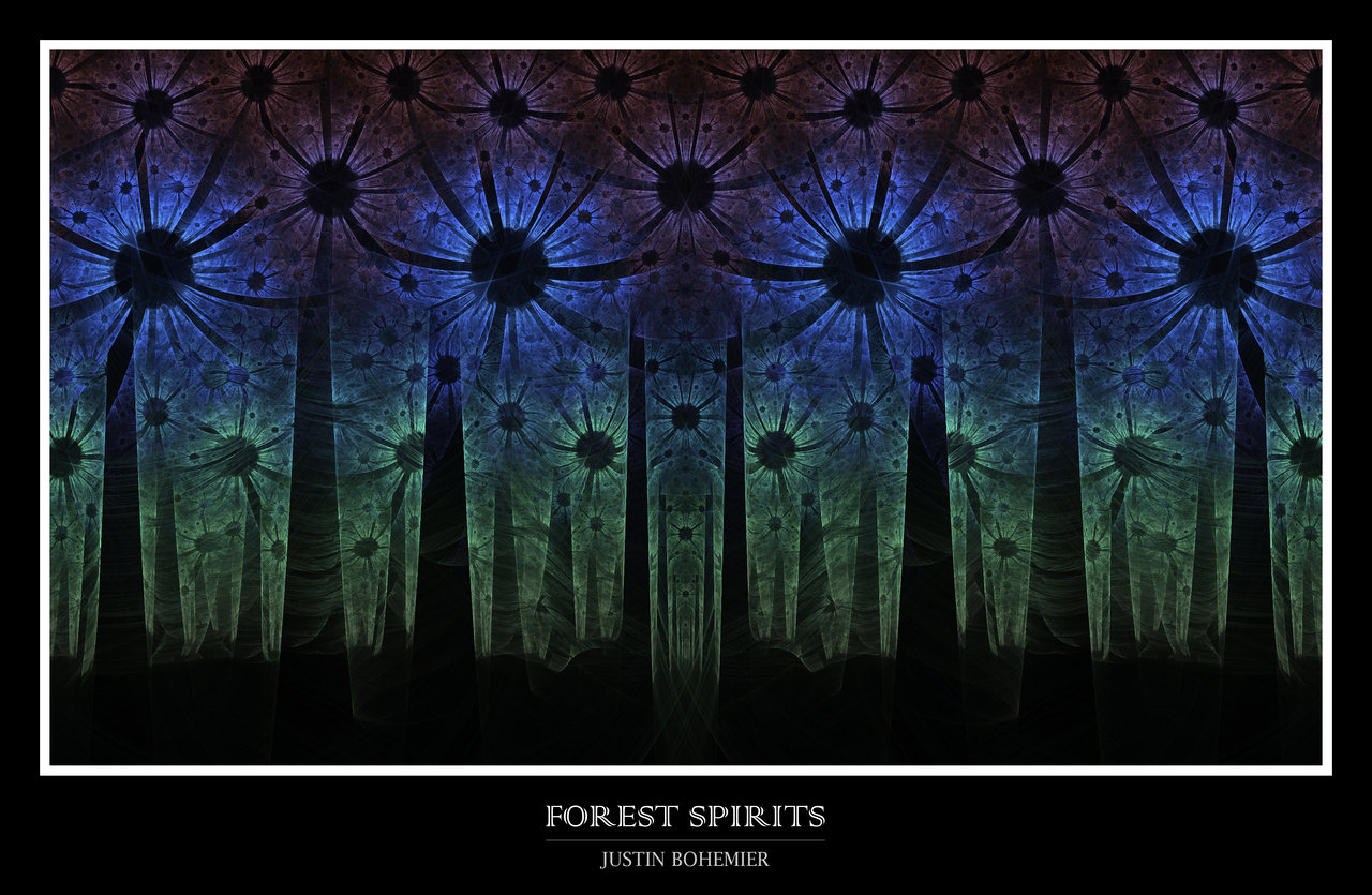 forest spirits by androidius