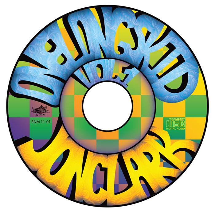 Jon Clark - One Long Skid Vol.1 - album cover design - CD