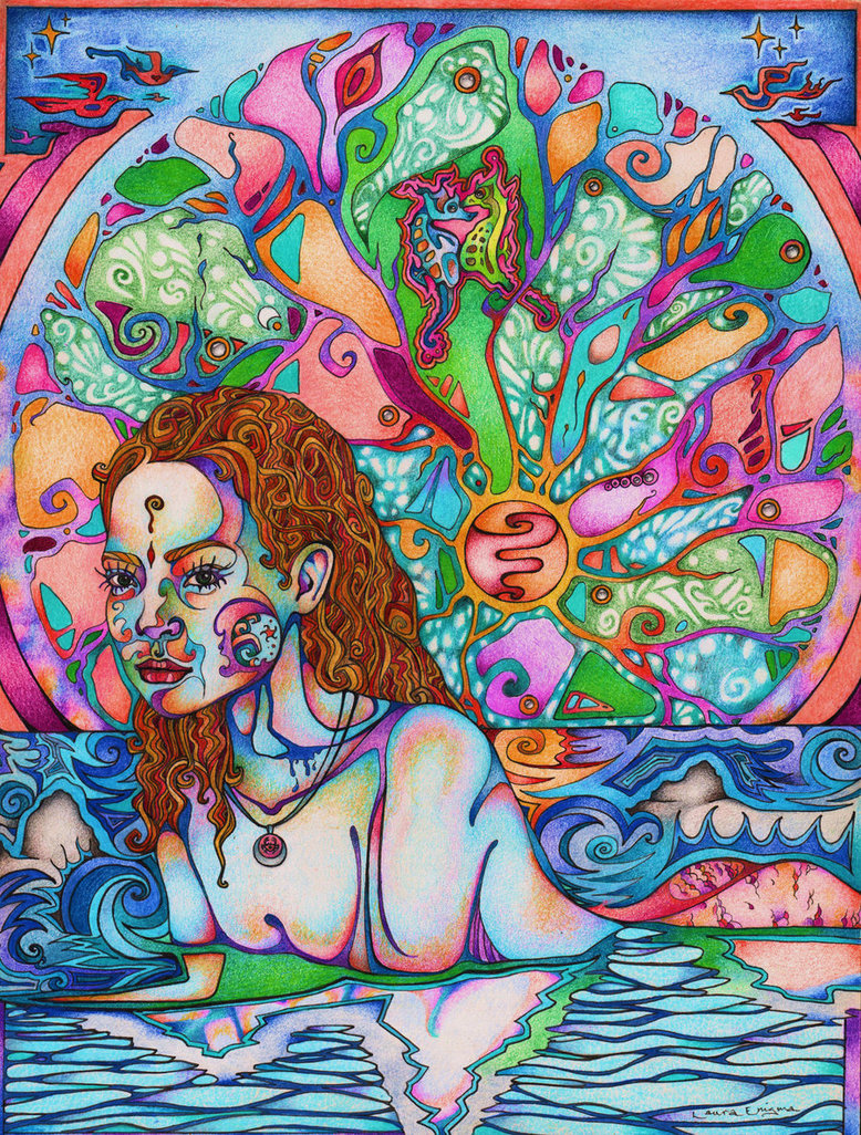 Psychedelic art of Laura Borealisis