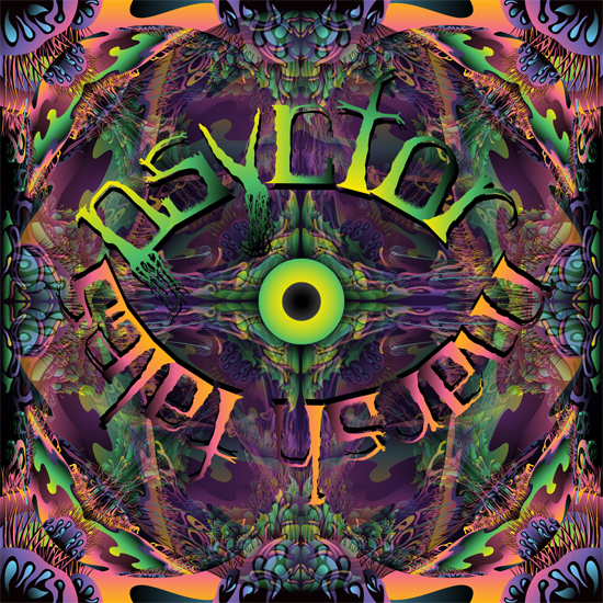 How to create psychedelic landscape vector cd cover with Adobe Illustrator part II