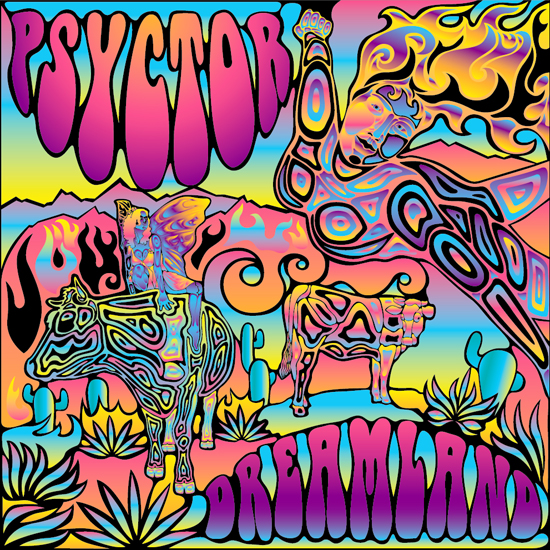 How to create a psychedelic vector music album cover in Abode Illustrator and Adobe Photoshop