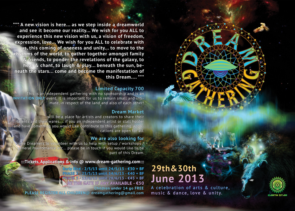Dream Gathering flyer by Andrei Verner