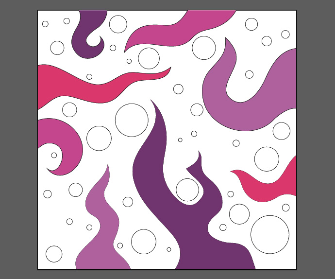 How to make psychedelic vector pattern tutorial - Step 07