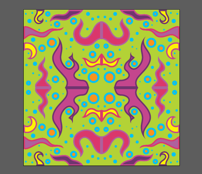 How to make psychedelic vector pattern tutorial - Step 09