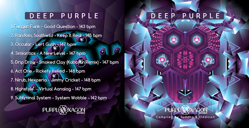 Deep Purple CD art by Andrei Verner