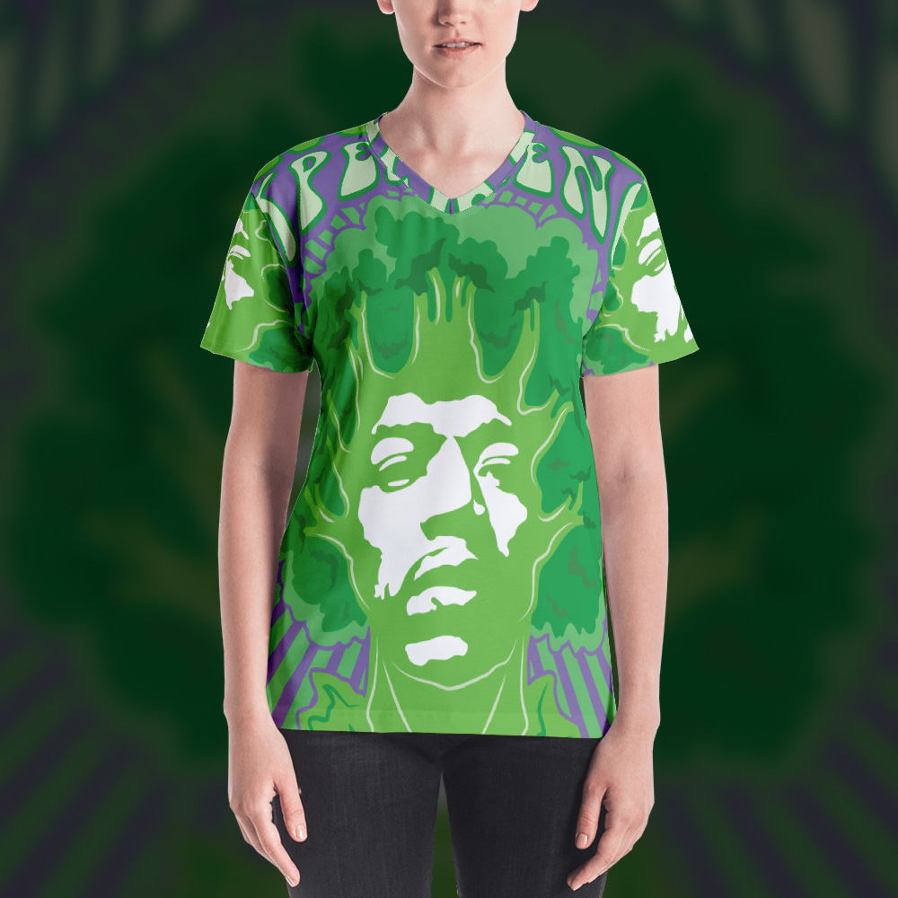Broccoli Experience Psychedelic Woman's T-shirt