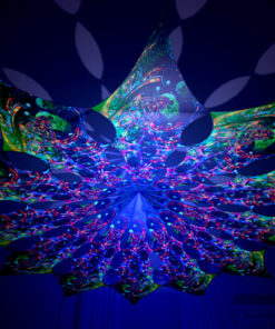 Alien Enlightenment - Psychedelic Exoskeleton Design - UV-Reactive Canopy
