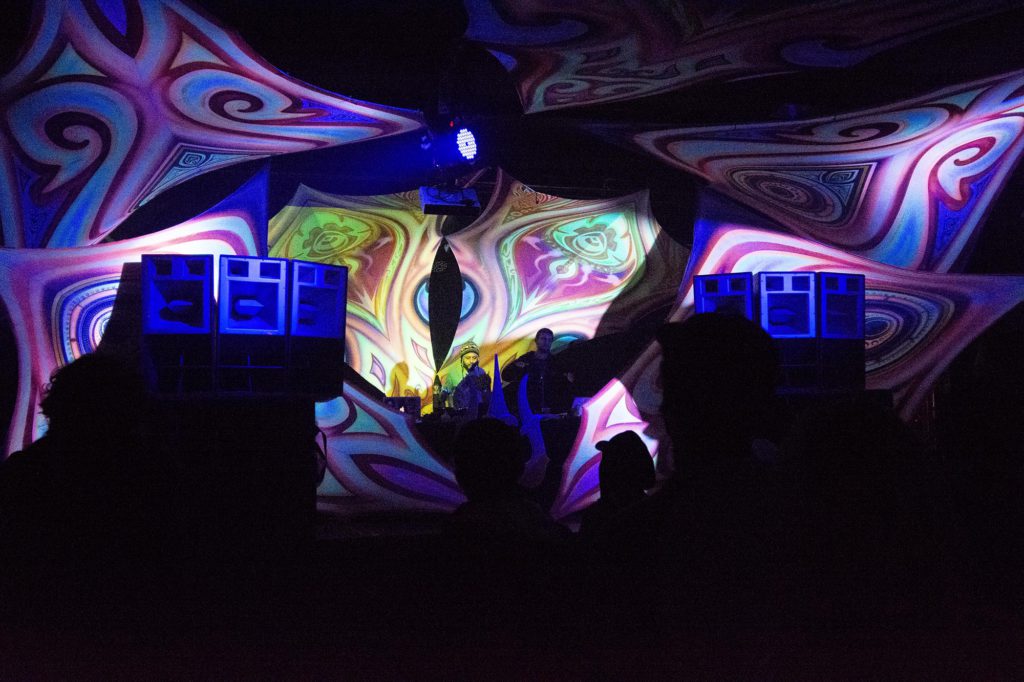 Pangea Gathering - Stage Design by The Colors of Yantra