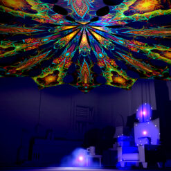 Adept & Leaf - Reincarnation 2 Psychedelic UV-Reactive Canopy 12 Petals