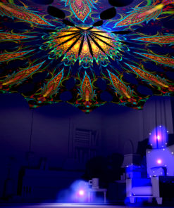 Leaf - Reincarnation 2 Psychedelic UV-Reactive Canopy 12 Petals - 3D-Preview