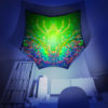 Alien Enlightenment - Hexagon - Stretchable UV-Print on Lycra Design - 3D Interior Preview
