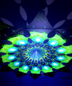 Enlightenment - Green Adept - Psychedelic UV-Reactive Canopy