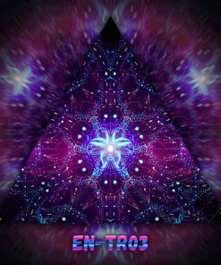 Enlightenment - Triangle Design - TR03 - UV-Print on Stretchable Lycra