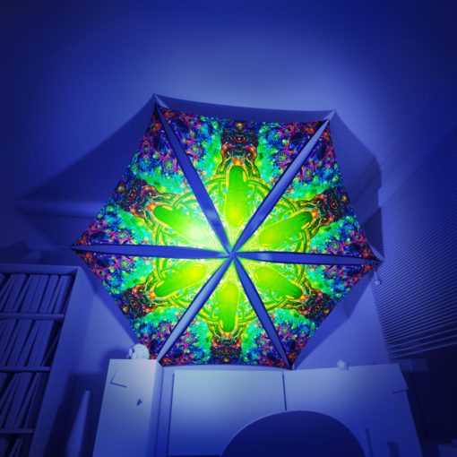 Alien Enlightenment - 6 Triangles Pack - Psychedelic UV-Reactive Canopy Part - 3D preview