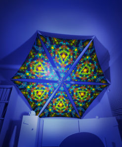 Reincarnation 2 - 6 Triangles Pack - Psychedelic UV-Reactive Canopy Part - 3D preview