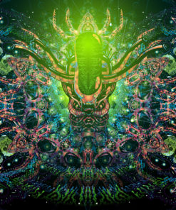 Alien Enlightenment Psychedelic Art by Andrei Verner
