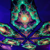 Adept - Psychedelic UV-Reactive Ceiling Decoration Canopy 6 Petals