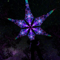 Alien Galaxy - UV-Reactive Canopy - 6 Petals