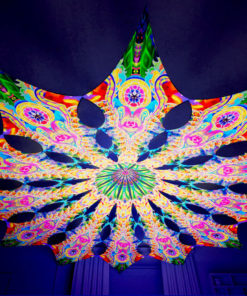 Barong Psychedelic UV-Reactive Canopy - 12 petals set - DMT-Fish