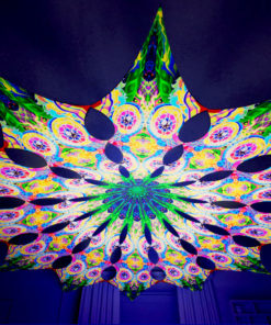 Barong Psychedelic UV-Reactive Canopy - 12 petals set - Mind Tunnel