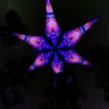 Corals - Psychedelic UV-Reactive Ceiling Decoration Canopy 6 Petals