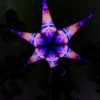 Demon - Psychedelic UV-Reactive Ceiling Decoration Canopy 6 Petals