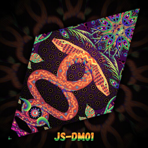 Jungle Snakes - JS-DM01 - UV-Diamond - Design Preview
