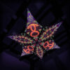 Jungle Snakes - Hexagram - 3 "JS-DM01" and 3 "JS-DM02" UV-Diamonds - Psychedelic UV-Canopy - 3D-Preview - Club