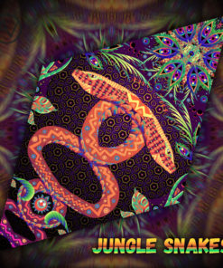 Jungle Snakes - Diamond Petal Design