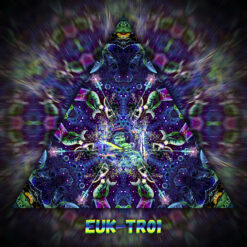 Epic Underwater Kingdom - Triangle Design - TR01 - UV-Print on Stretchable Lycra