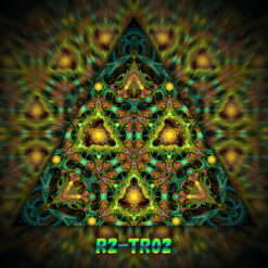 Reincarnation 2 - Triangle Design - TR02 - UV-Print on Stretchable Lycra