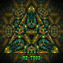 Reincarnation 2 - Triangle Design - TR03 - UV-Print on Stretchable Lycra