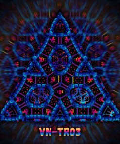 Cyber Venus - Triangle Design - TR03 - UV-Print on Stretchable Lycra