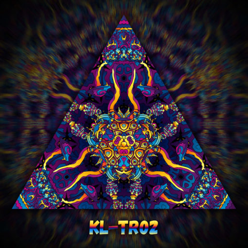 Kali in Acidland - Triangle Design - KL-TR02 - UV-Print on Stretchable Lycra