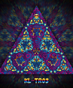 Kali in Acidland - Triangle Design - TR03 - UV-Print on Stretchable Lycra
