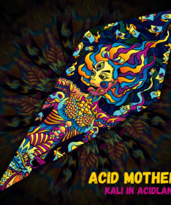 Acid Mother - Psychedelic UV-Reactive Ceiling Decoration Canopy - Design Preview