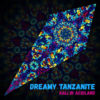 Dreamy Tanzanite - Psychedelic UV-Reactive Ceiling Decoration Canopy - Design Preview