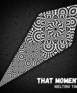 That Moment - Psychedelic Black&White Ceiling Decoration Canopy - Design Preview