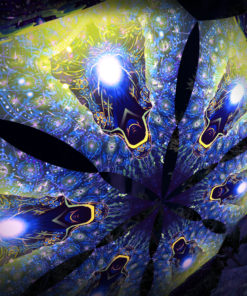 Enlightenment - Hexagram DM01 - Psychedelic UV-Canopy - 3D-Preview