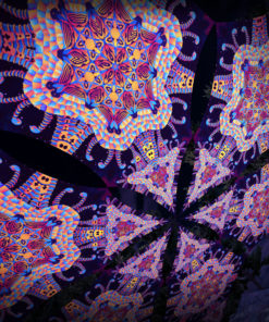 Cyber Venus - Hexagram DM03 - Psychedelic UV-Canopy - 3D-Preview