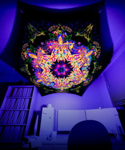 Barong - Hexagon - BR-HX03 - Psychedelic UV-Reactive Canopy Part - 3D preview
