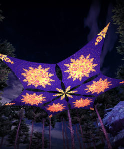 Winter Tale - Hexagram WT-DM01 - Psychedelic UV-Canopy - 3D-Preview