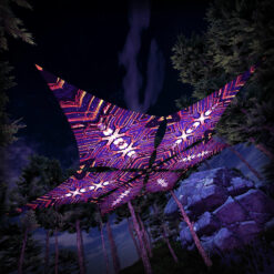 Winter Tale - Hexagram WT-DM02 - Psychedelic UV-Canopy - 3D-Preview