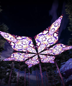 Winter Tale - Hexagram WT-DM03 - Psychedelic UV-Canopy - 3D-Preview