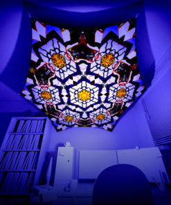 Winter Tale - Hexagon - WT-HX03 - Psychedelic UV-Reactive Canopy Part - 3D preview