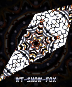 Winter Tale - Snow Fox - Psychedelic UV Ceiling Decoration Canopy - Petal Design Preview