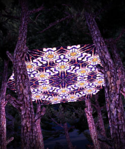 Winter Tale UV-Triangles WT-TR03 - 6 Pieces - UV-Reactive Psychedelic Party Decoration - 3D Preview