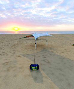 Barong Sunshade – Psychedelic UV-Reactive Camping Tent - 3D-Preview